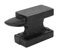 Enclume de Forgeron, Enclume en Fonte établi Portable Robuste Enclume Noire Griffe de Table Bricolage Travail Manuel Petite Enclume avec Surface Polie Pieds Extra Larges pour Aplatir ou Former des Mét