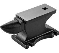 Enclume en fonte, 25 kg, forge lisse, dureté 209HB, enclume portable avec trou carré et corne, base solide, grand plan de travail, parfait pour la forge des métaux, le rivetage, le concassage, le forg