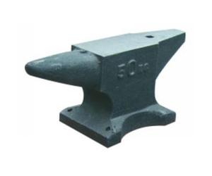 Enclume en fonte - Outifrance - 47 cm - 30 Kg - Double alésage sur le dessus
