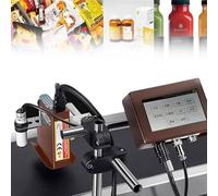 Encodeur automatique de lots pour imprimante à jet d'encre, machine de codage en ligne avec écran tactile, imprimante de date pour lignes de production, largeur 12,7 mm, solution de codage thermique