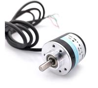 Encodeur incrémental rotatif 38S6G5-B-G24N AB, connexion 2 phases, 50/100/200/360P/R, 5-24V, arbre plein, sortie NPN à collecteur ouvert DC 200P R