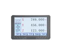 Encodeur linéaire, Kit d'affichage numérique DRO 2 axes tactile haut de gamme SDS200S, affichage LCD 0,005 mm, KA-300 KA-500, encodeurs linéaires en verre Pour fraiseuse DRO(Package 1)