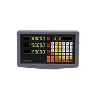 Encodeur linéaire, Kit de fraisage DRO 3 axes SDS2-3MS, grille tour, affichage numérique avec règles optiques 5 µm et 1, échelle linéaire, encodeur Pour fraiseuse DRO(0.005mm complete kit)