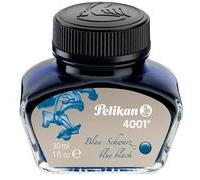 Encre 4001 dans un flacon, bleu-noir, contenu: 30 ml