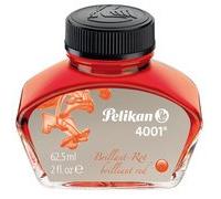 Encre 4001 dans un flacon en verre, rouge