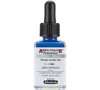 Encre acrylique - Extra-fine - Bleu métallique - 28 904 - Aéro Color Pro - Schmincke