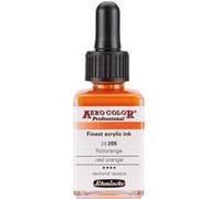 Encre acrylique - Extra-fine - Rouge orangé - 28 205 - Aéro Color Pro - Schmincke