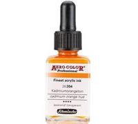 Schmincke : Aero Color Professionnel Liquide Acrylique : Cadmium Teinte Orangée 28ml