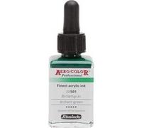 Encre acrylique - Extra-fine - Vert brillant - 28 501 - Aéro Color Pro - Schmincke