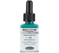 Encre acrylique - Extra-fine - Vert effet métallique - 28 905 - Aéro Color Pro - Schmincke