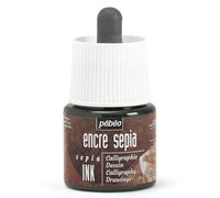 Encre acrylique - Sépia - Dessin, lavis, calligraphie - Pébéo - 45ml