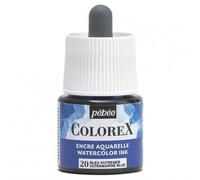 Encre Aquarelle - Bleu Outremer - Pébéo - Colorex - Flacon De 45 Ml
