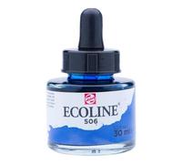 Encre Aquarelle Ecoline 30ml 506 Outremer Foncé Royal Talens