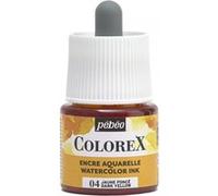 Encre aquarelle - Jaune foncé - 04 - Illustration, BD, manga, calligraphie - Colorex - Pébéo - 45ml