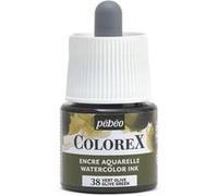 Encre aquarelle - Vert olive - 38 - Illustration, BD, manga, calligraphie - Colorex - Pébéo - 45ml