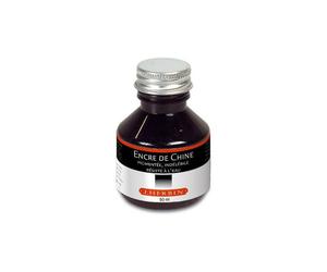 Encre de Chine - J. Herbin - 50ml - Noir - Indélébile - Résistante à l'eau