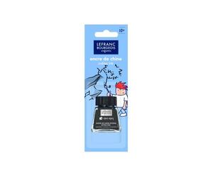 Encre de chine lefranc bourgeois dessin calligraphie flacon 14 ml