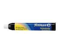 Encre de chine - PELIKAN - Tube 9 ml - Noir N°17 - Rechargeable - Non effaçable