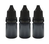 Encre de recharge de timbale - bouteille d'encre de marquage 10 ml, Liquide du coussinet de tampon | Encre noire absorbante rapide pour les enveloppes Solution de recharge de papier d'épicerie, réinin