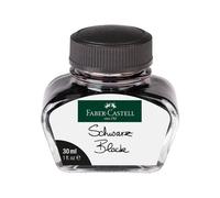Encre de stylo-plume - Faber Castell - 30 ml - Noir - Verre noir - Recharge optimale