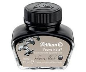 Encre 'Fount India', noir, dans un flacon