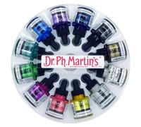Encre irisée pour calligraphie, coffret de 12, 1 oz, effet nacré