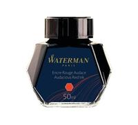 WATERMAN encre pour Stylo plume, couleur Rouge Audace, flacon 50 ml Rouge Audace G