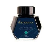 WATERMAN encre pour Stylo plume, couleur Vert Harmonie, flacon 50 ml Vert harmonie G