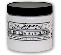 Encre sérigraphique Jacquard 470 ml blanc - encre professionnelle pour loisirs créatifs