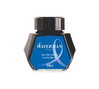 Encre waterman bleue flacon 50ml