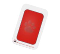 encreur Clean Touch - PVC 8x12,8 cm | Kit d'empreintes digitales et