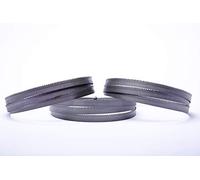 Encut Lot de 3 lames de scie à ruban haute performance 1435 x 13 x 0,65 mm, 10-14 dents par pouce bimétal M42 Convient par exemple pour Güde MBS 125 V, Holzmann BS 125 M