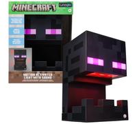 Enderman Mask Light Motion Sensor, Officially Licensed Minecraft Product | Motion Activated, Character Light, Gaming Décor, Collectable