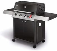 ENDERS - Barbecue Colorado Black 4 I Turbo - 4 brûleurs dont 1 Turbo Zone - 1 brûleur arrière infrarouge - Switch Grid - Jusqu'à 12 convives - 18,2 kW