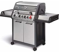 ENDERS - Barbecue Monroe Pro 4 SIK Turbo - 4 brûleurs dont 1 Turbo Zone - 1 brûleur arrière infrarouge - 1 brûleur latéral - Simple Clean - Switch Grid - Jusqu'à 14 convives - 21,1 kW