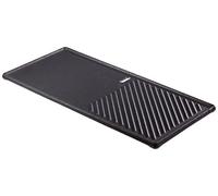 Enders Plaque en fonte émaillée pour barbecue à gaz Boston 20,5 x 43 x 1,5 cm Noir