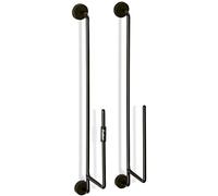 Enders Grill MAGS Support pour ustensiles de Barbecue Support de Grille/d'assiettes 13,5x5x39,5 cm Noir