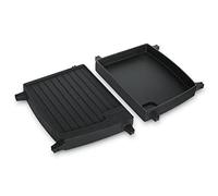 Enders® Plaque réversible en Fonte pour Barbecue Urban & Explorer, Plaque en Fonte Massive Double Face, 2075