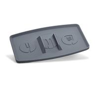 Enders® Repose-couverts en silicone, idéal pour barbecue à gaz avec brûleur latéral, résistant à la chaleur, facile à nettoyer et antidérapant, pour ranger les accessoires de barbecue #8815