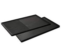 Enders SWITCH GRID Plaque réversible en fonte 1/2 pour barbecue à gaz Enders Monroe Pro 4, Colorado 4, Boston 4, 1/2, surface de cuisson, en fonte, accessoires de barbecue, plaque de cuisson, plaque
