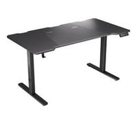 Endorfy Bureau gaming Atlas L Electric 150 cm acier et aggloméré