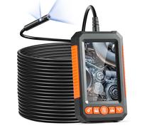 Endoscope à Double Objectif-VEVOR-Caméra Endoscopique avec 8+1 Lumières LED-pour Inspection Automobile, Plomberie