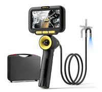 Endoscope Articulé à Joystick 360° avec Écran 5'', Sonde Fine 6.2mm, Caméra d'Inspection, Câble Souple 1,5m - Double Batterie
