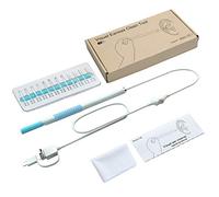 Endoscope auriculaire USB HD 1,3 mégapixels - Outil 3 en 1 pour enlever le cérumen Micro USB-C téléphone Android, Windows Mac PC - 2 mètres (blanc bleu)