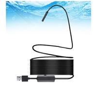 Endoscope avec caméra, tuyau de drainage d'égout avec lumière, endoscope industriel pour téléphone portable WiFi sans fil HD, entretien automobile pour inspection murale (ize : 1 m) (10 m)