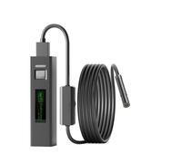 Endoscope, Caméra endoscopique WiFi 1200P HD, objectif étanche, tuyauterie sans fil, Endoscope industriel, Inspection de voiture(2m,Hard Cable)