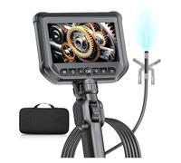 Endoscope, Endoscope articulé bidirectionnel industriel avec Endoscope de voiture de caméra d'endoscope de 8mm for la réparation automatique