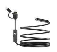 Endoscope Étanche IP67 Caméra Multi Ports USB-C Micro USB USB Longueur 1m Noir