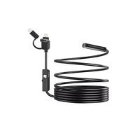 Endoscope Étanche IP67 Caméra Multi Ports USB-C Micro USB USB Longueur 2m Noir
