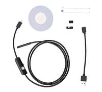 Endoscope Industriel 6 LED 5.5mm USB Borescope Adaptateur Micro USB Port Endoscope Kit pour Android PC